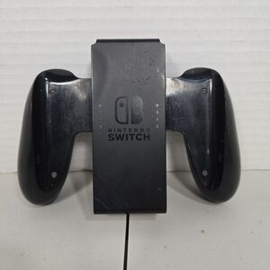 Authentic Black Genuine Official Nintendo Switch Joy-Con Controller Comfort Grip